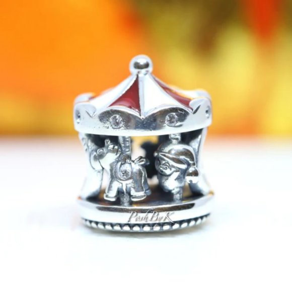 PANDORA Christmas Carousel Charm 798435C01 - Picture 3 of 4